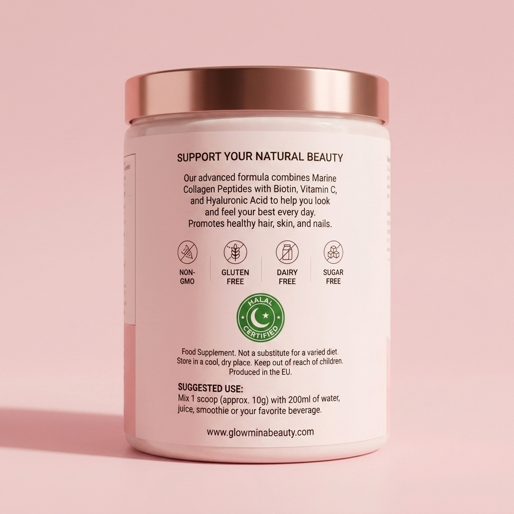 Glowmina Beauty – Marine Collagen Peptides